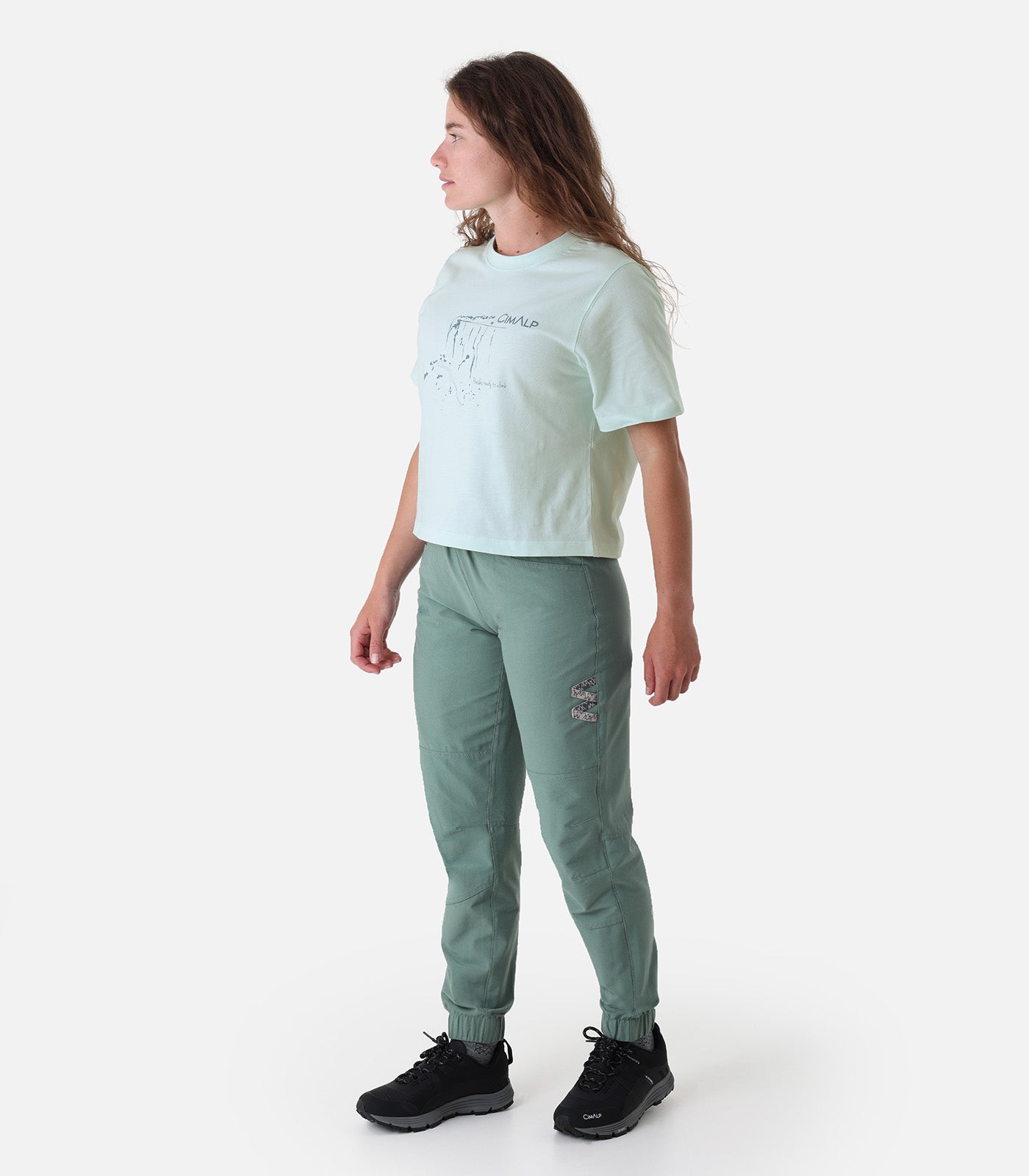 t-shirt da trekking donna Donna CRUX F