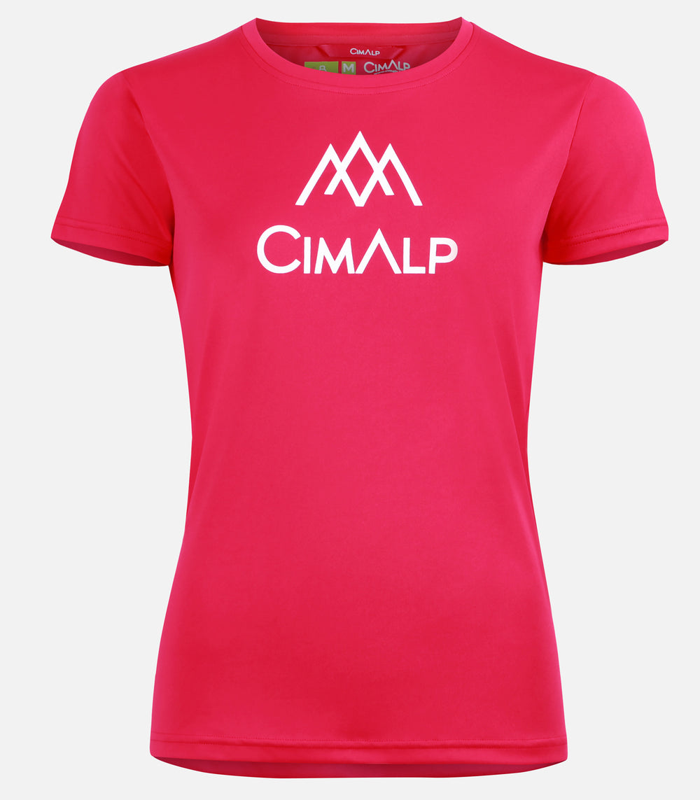T.Shirt tutti gli sport di montagna Donna IMPRESSION F