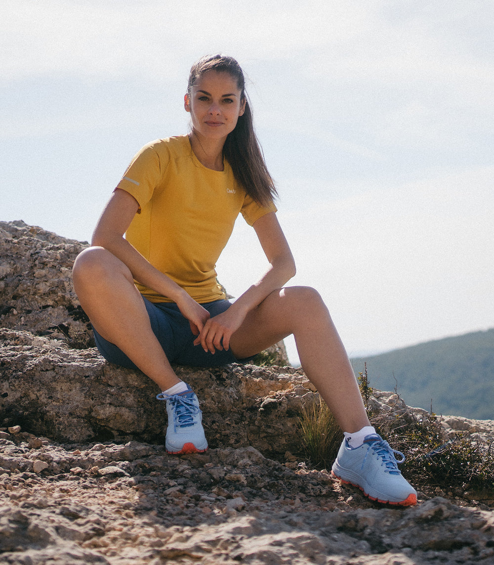 T.Shirt tutti gli sport di montagna Donna DENALI F