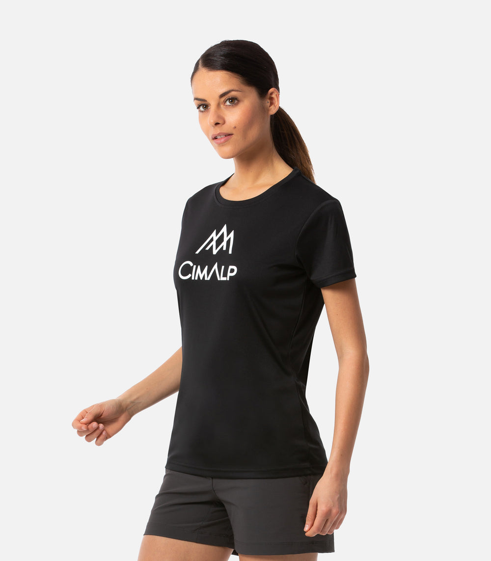 T.Shirt tutti gli sport di montagna Donna IMPRESSION F