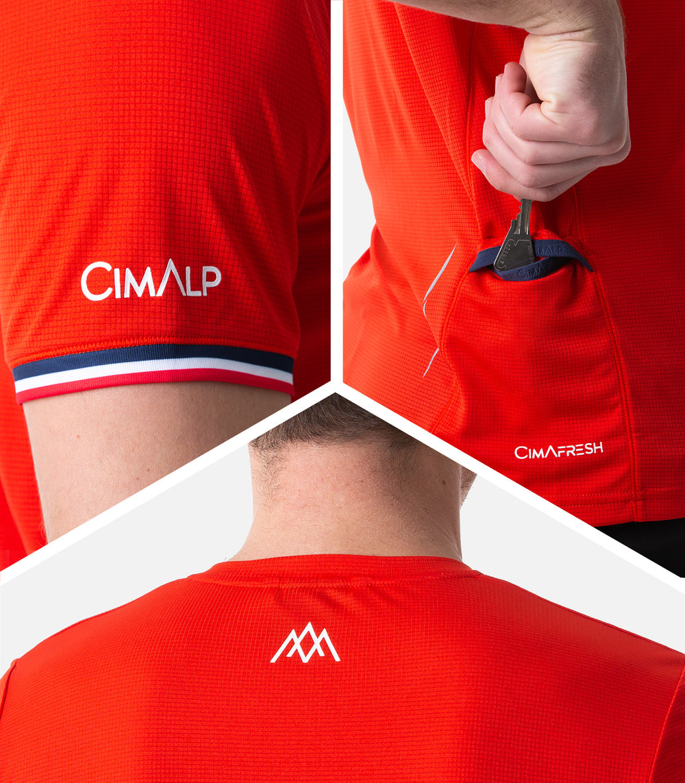 T.Shirt Trail Running Homme LE FRENCH MONTAGNARD H