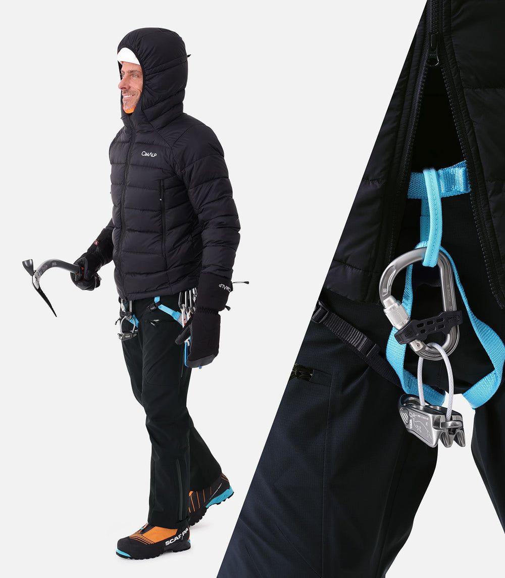 Hiking and mountaineering down jackets Men MERU 2 H