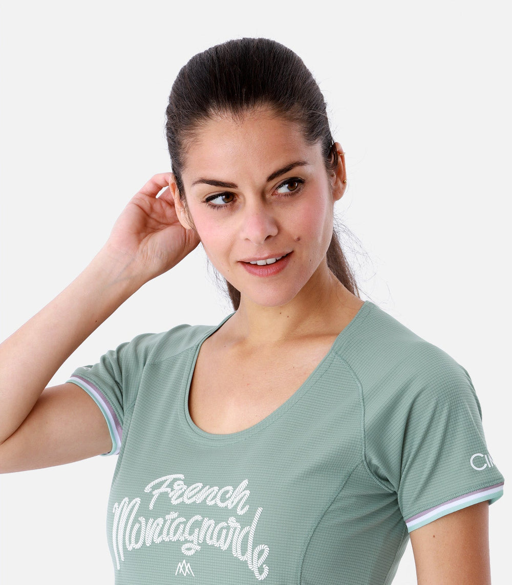 Trail running T-shirt Women LA FRANCAISE