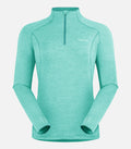 Temperaturregulierendes Thermotrikot mit SmartWarm® für Damen – GELAS F, Türkis – Produktfoto