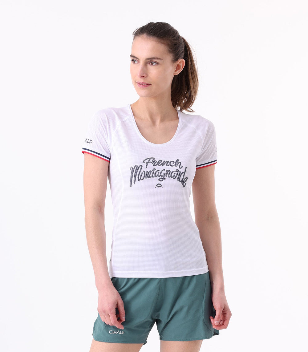 Damen-T-Shirts Trailrunning Frau LA FRANCAISE 2 F