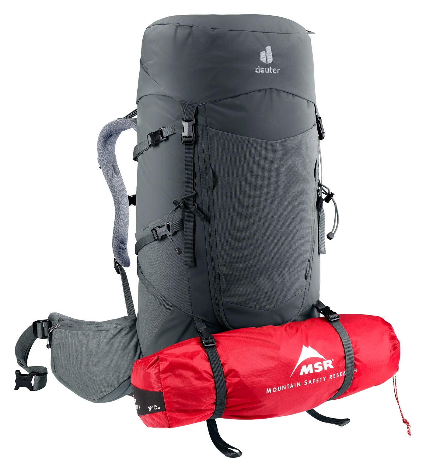 Aircontact Core 45+10 SL Deuter - Women's comfort trekking backpack