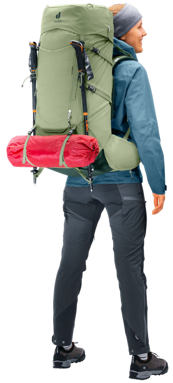 Zaini da trekking Donna AIRCONTACT CORE 55+10 SL