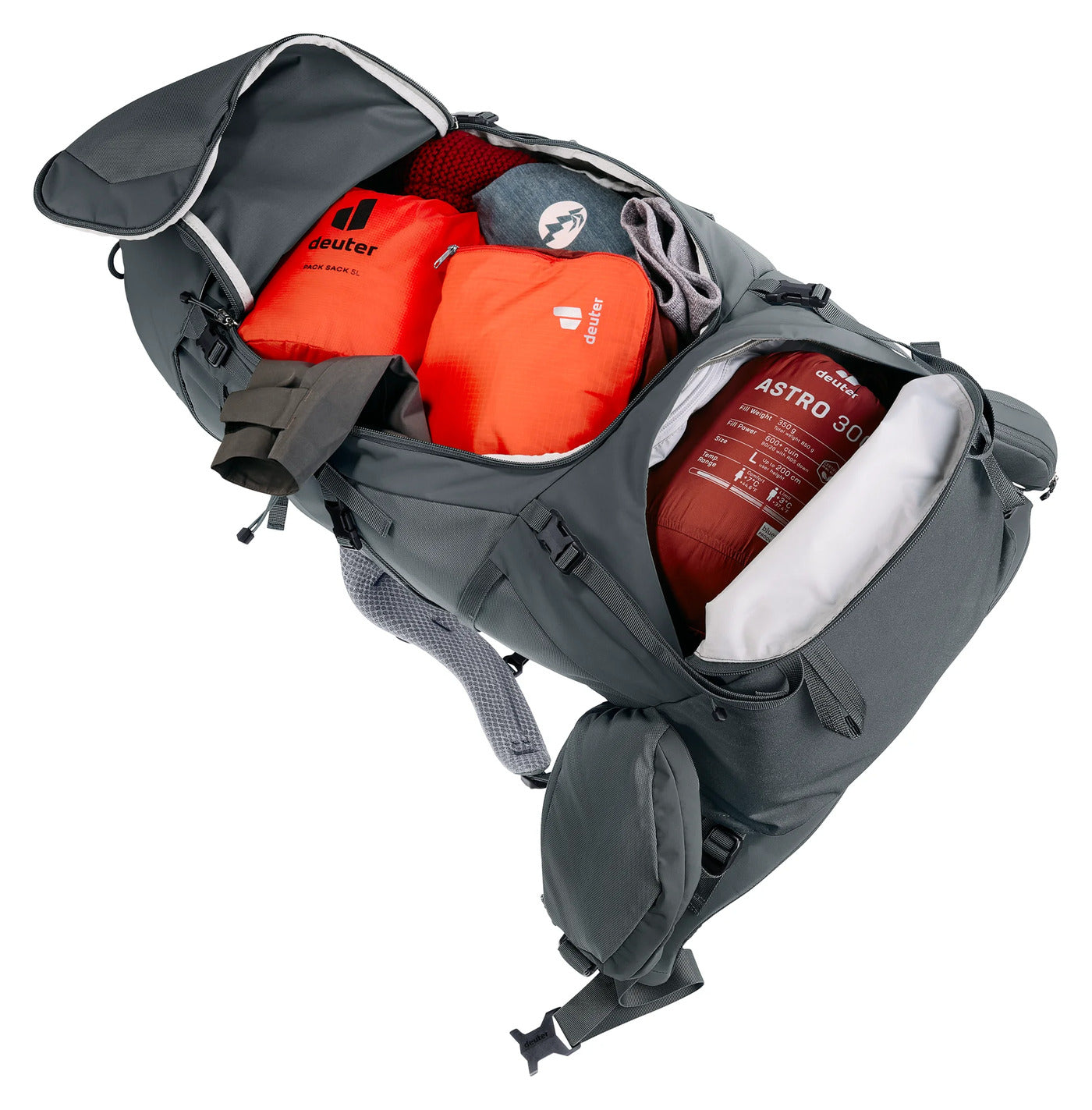 Aircontact Core 45+10 SL Deuter - Women's comfort trekking backpack