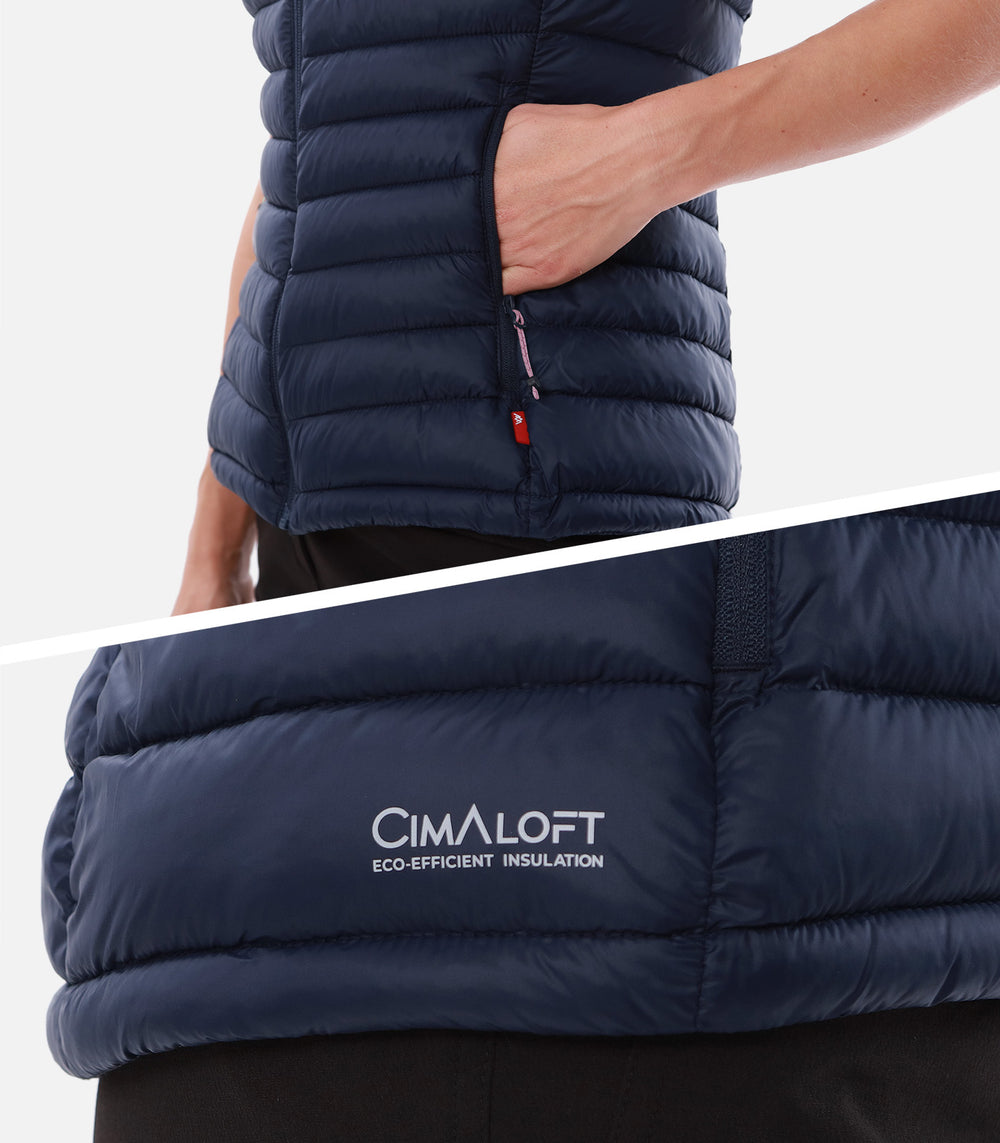 Vestes et gilets de randonnée sans manche Femme ARVES 2 F