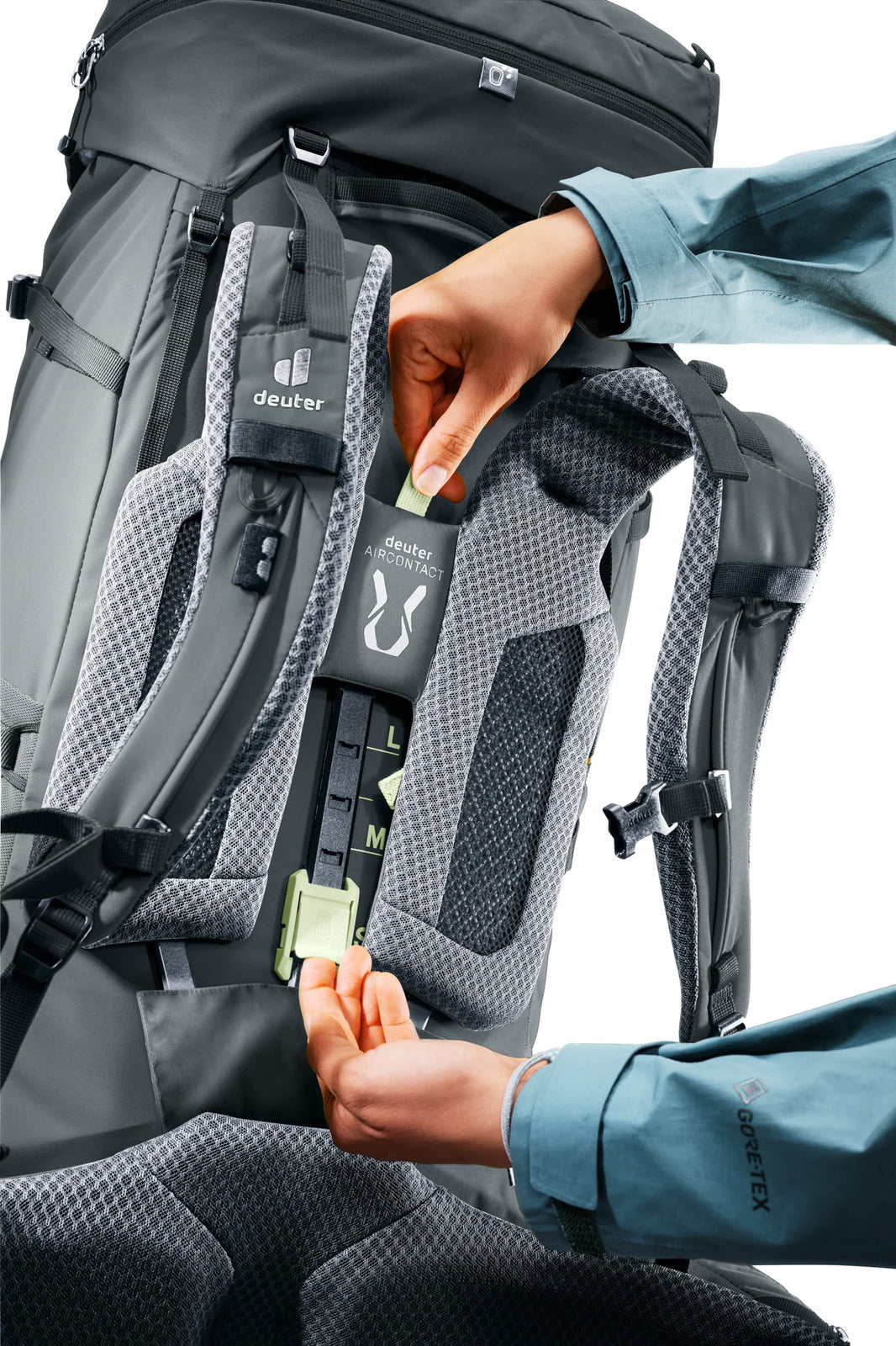 Aircontact Core 55+10 SL Deuter - Women's trekking pack | Cimalp