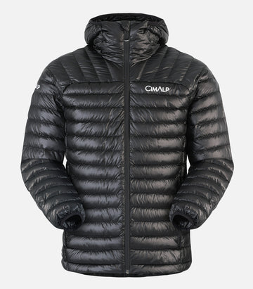 Plumífero alpino ligero y compactable - Hombre - PIAJU H negro - foto de producto
