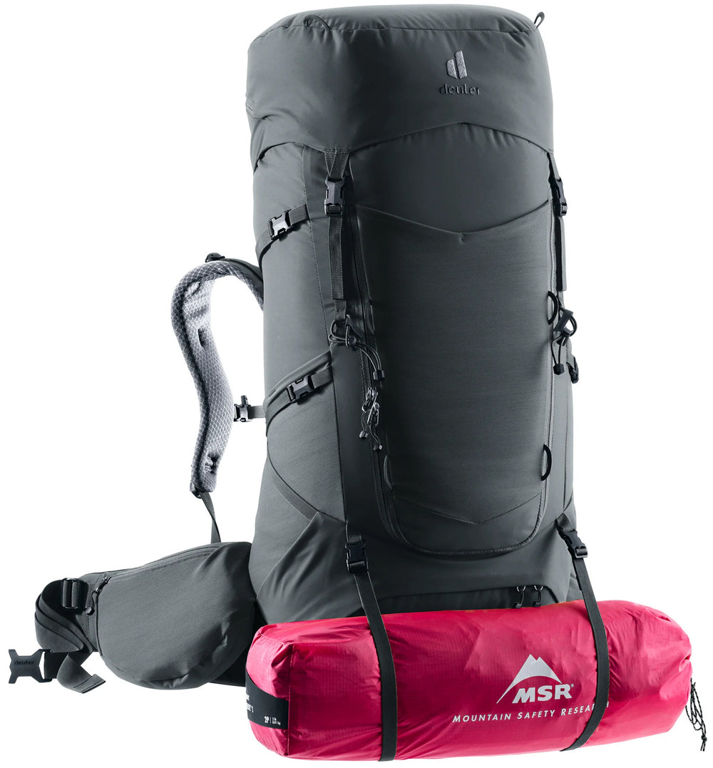 deuter 70l men's s l adjustable spine backpack Quantum Travel Backback Black/Silver 3510415 74000 Sportique With the Speed Lite Pro 30 from Deuter 60L and 70L Hiking Backpacks