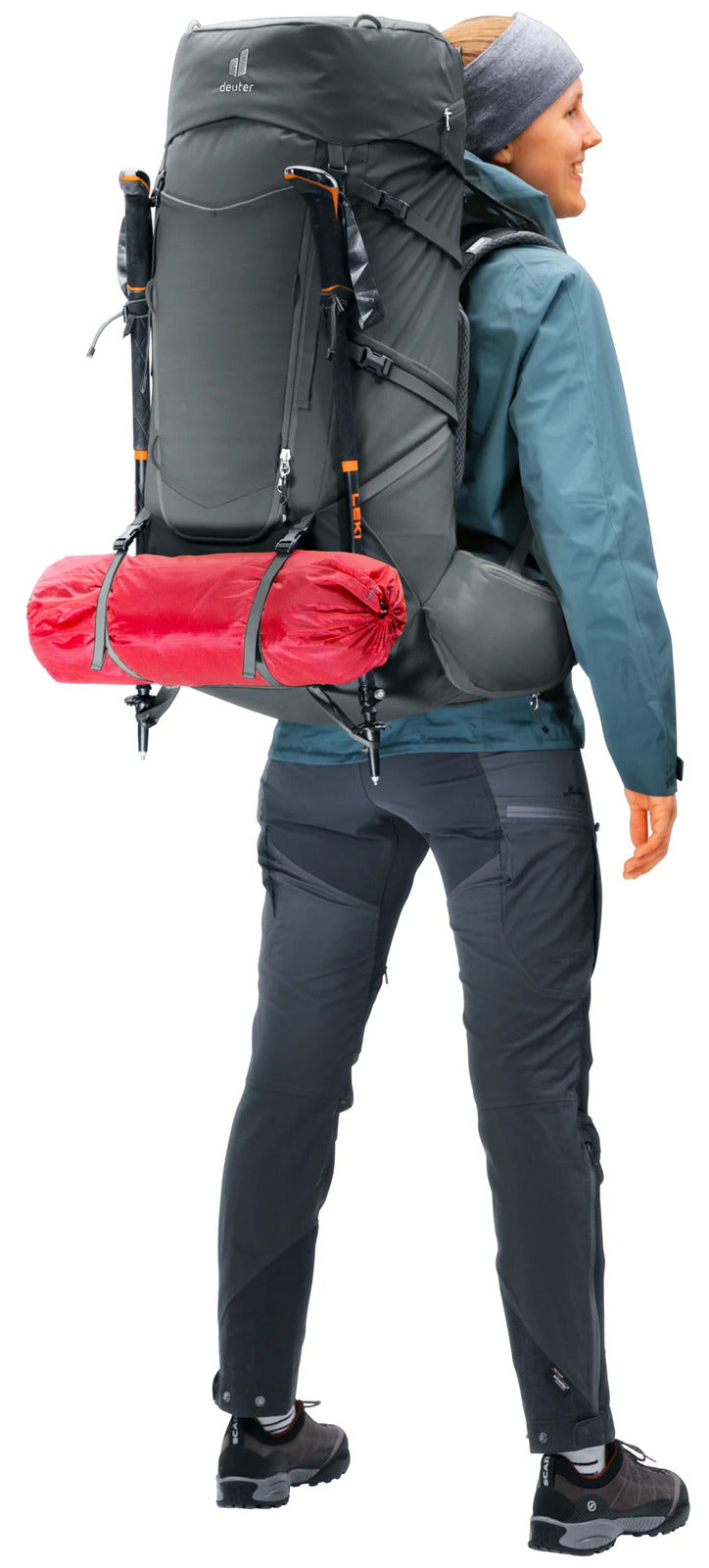 Aircontact Core 55+10 SL Deuter - Women's trekking pack