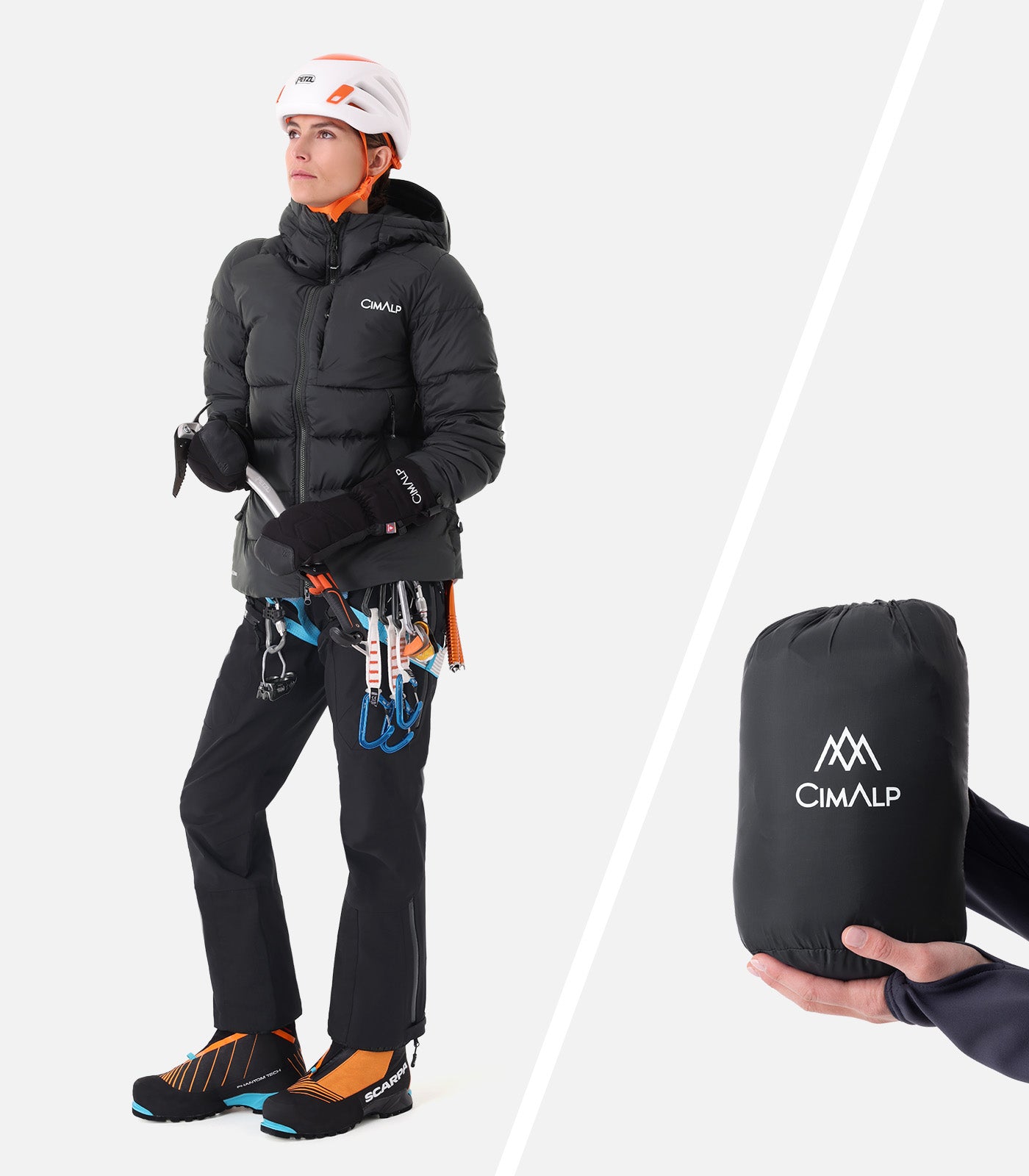 Daunenjacken für Wandern und Alpinismus Damen KHUMBU F