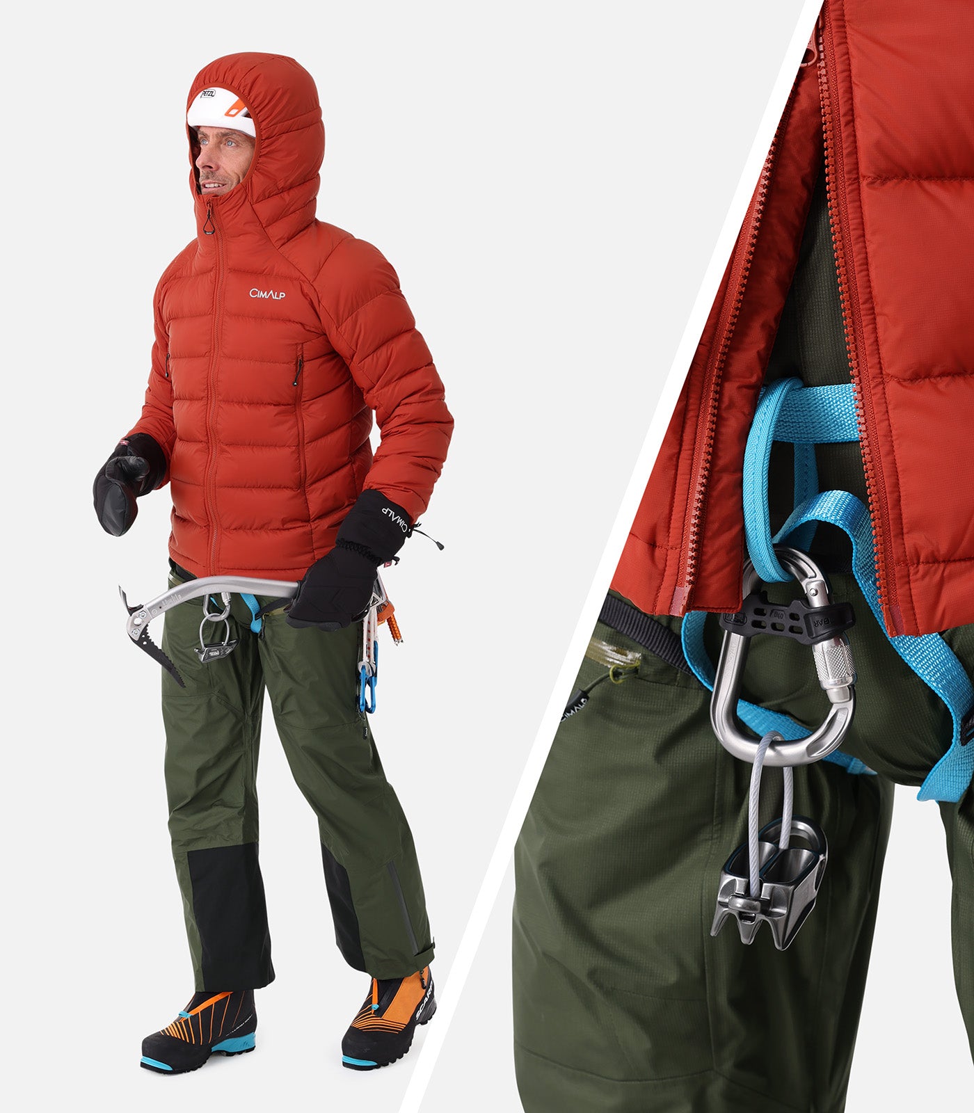 Piumini da Trekking e alpinismo uomo Uomo MERU 2 H