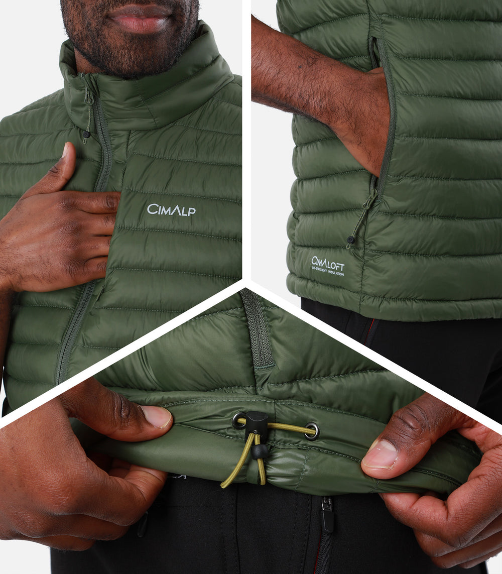 Vestes et gilets de randonnée sans manche Homme VELAN H