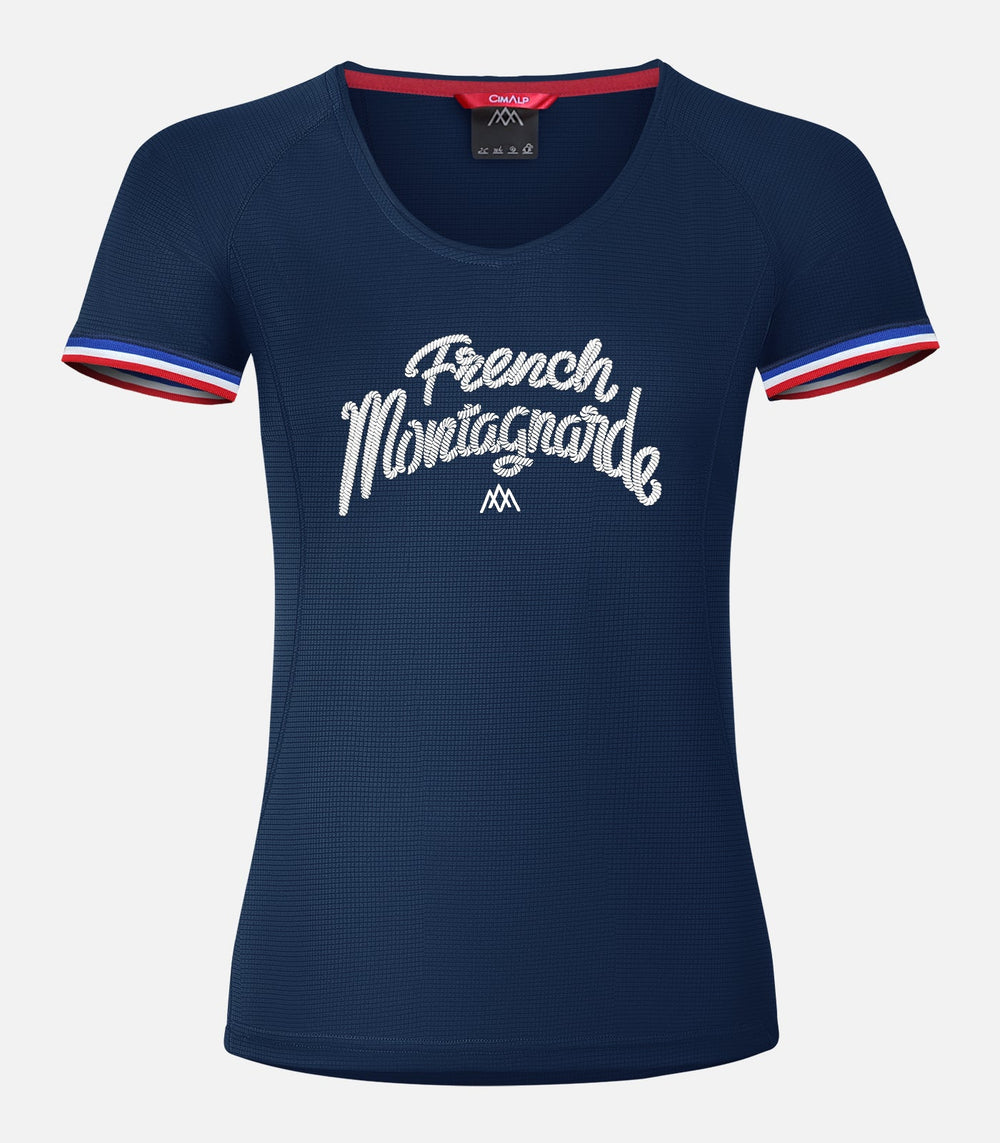 Trail running T-shirt Women LA FRANCAISE