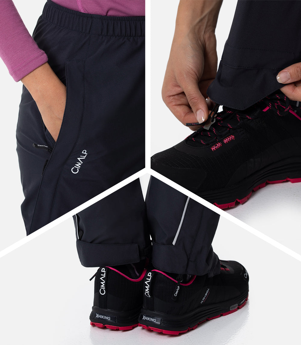 Waterproof Trousers and Overtrousers Women PILAT 3F