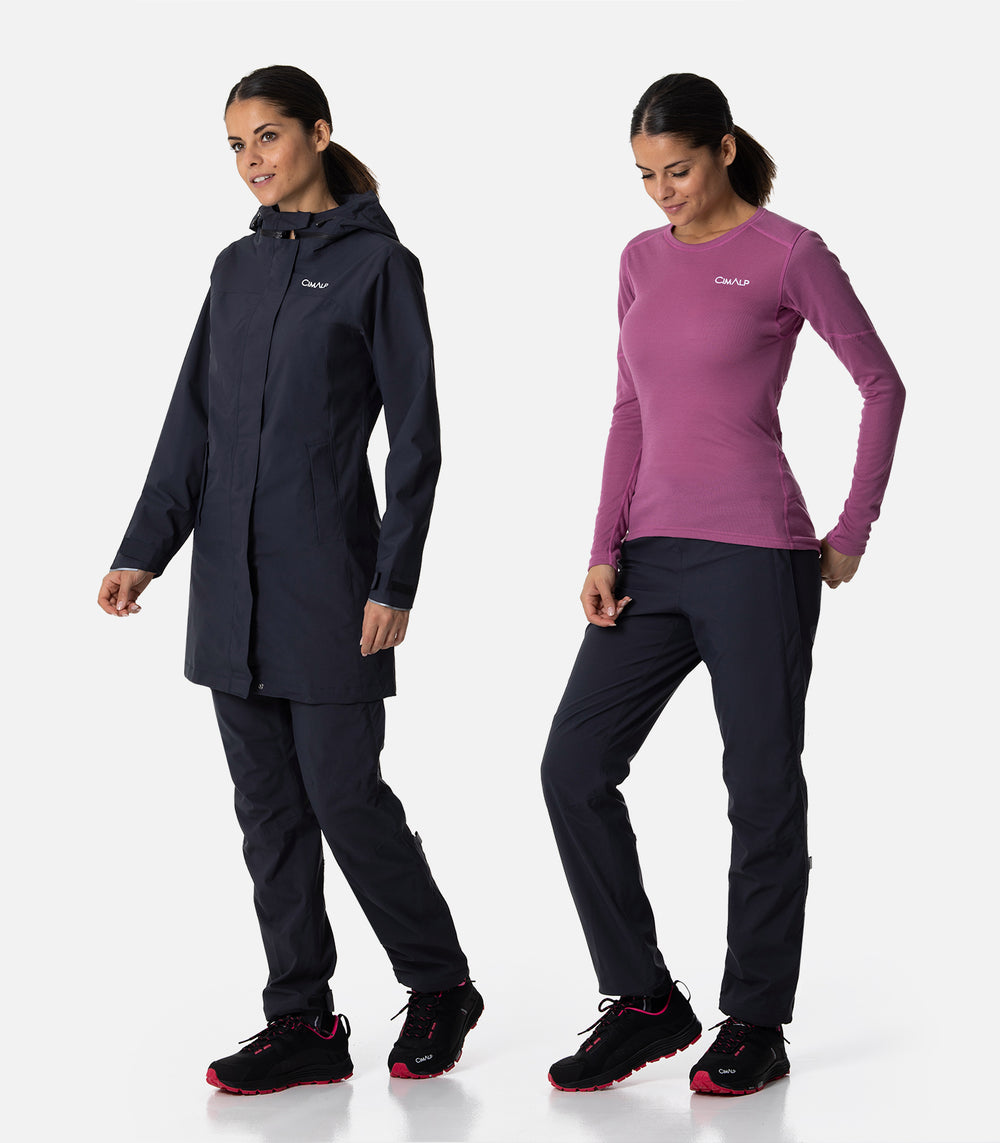 Waterproof Trousers and Overtrousers Women PILAT 3F