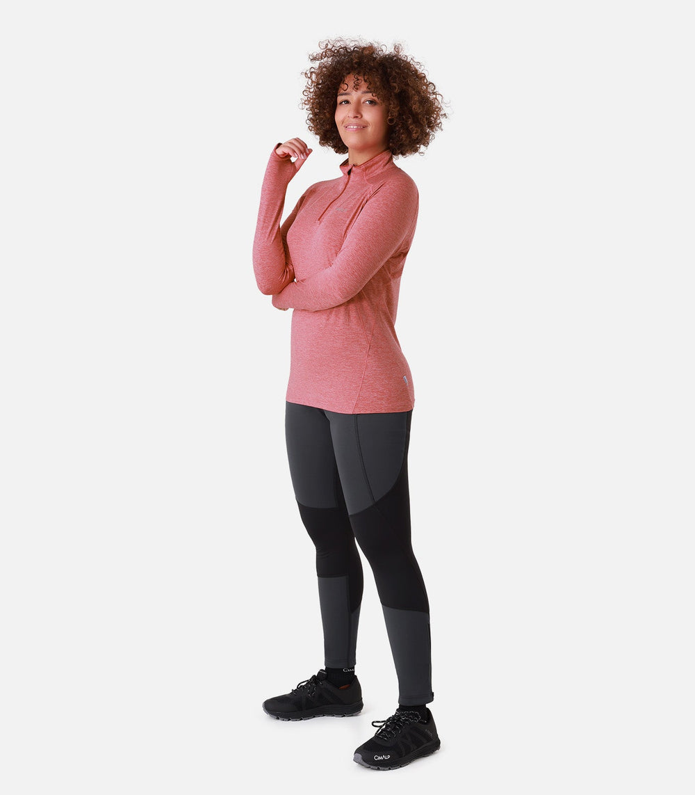 Short & Collant da Trail Running Donna WINTER TIGHT 4 F