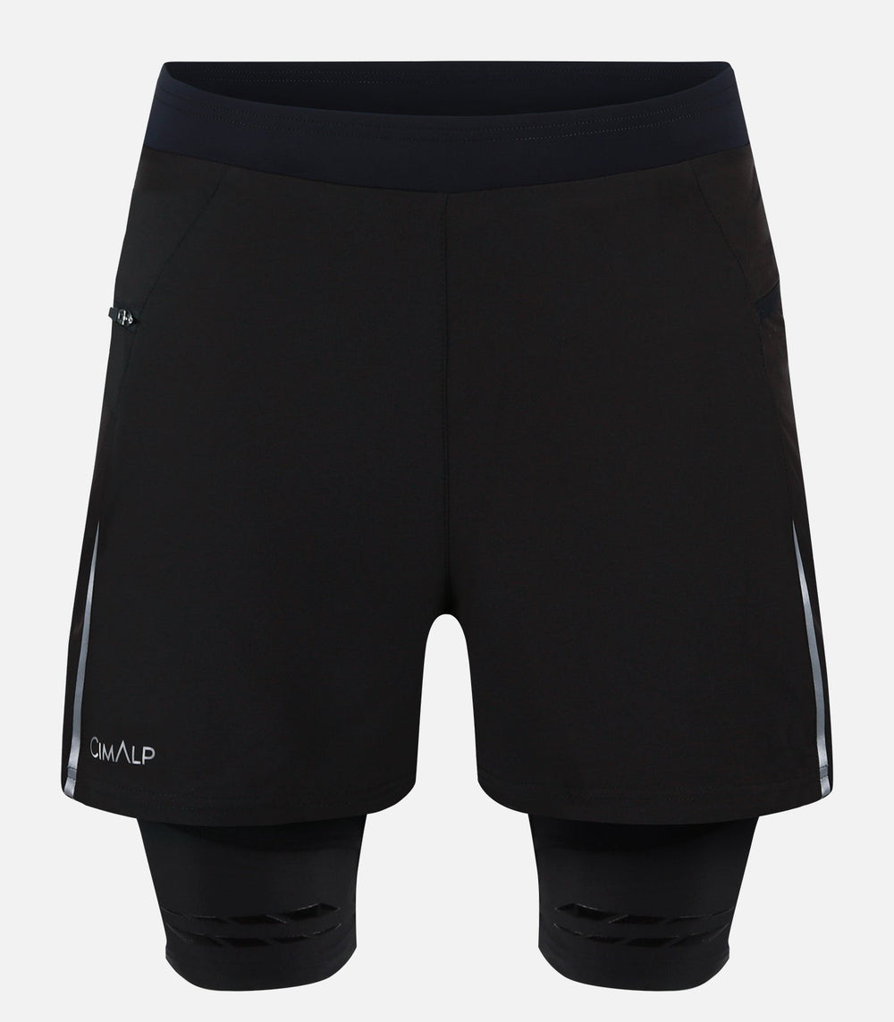Short & Collant de Trail-Running Homme TWIN SHORT 5 H