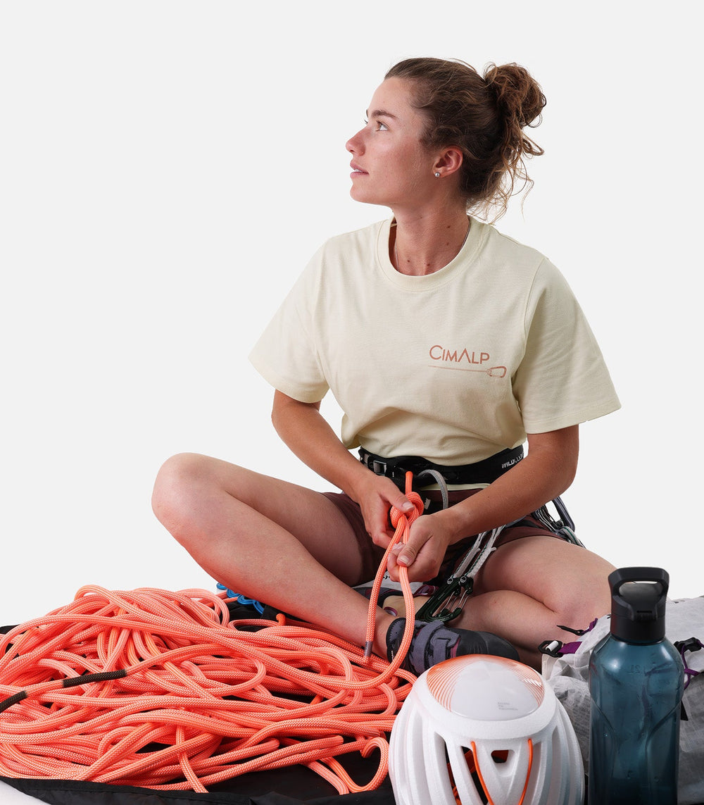 T.Shirt tutti gli sport di montagna Donna ROPE F