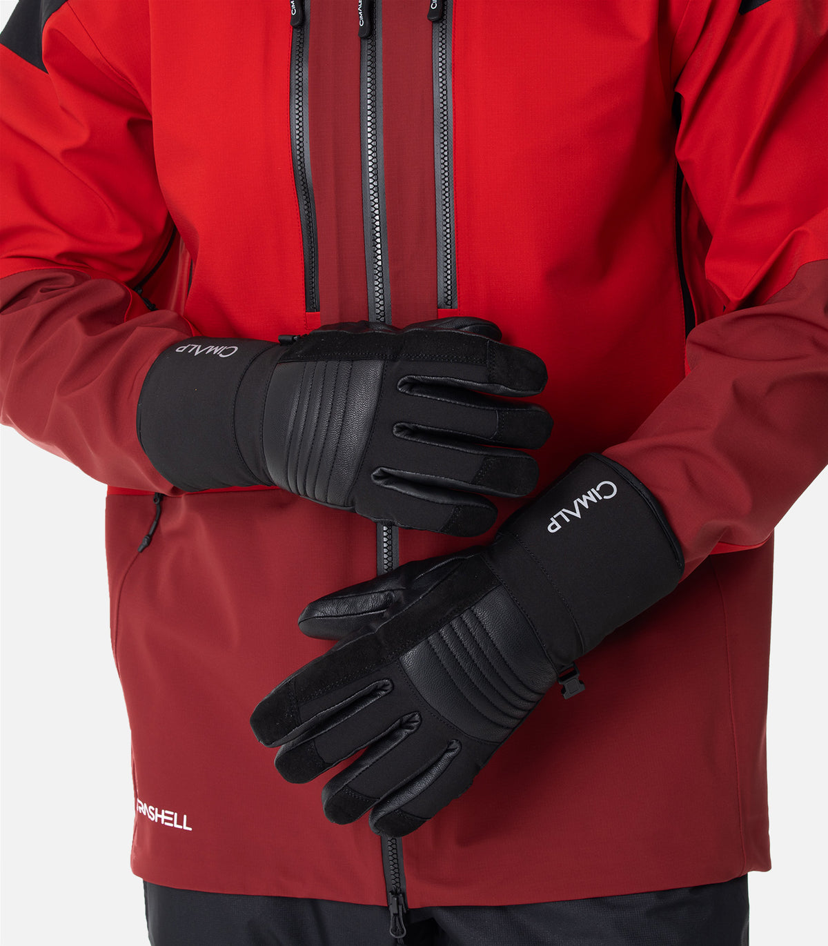 beste handschuhe skifahren | Wasserdichte isolierende Skihandschuhe mit Primaloft | SKI GLOVES 3 Farbe:Schwarz und Weiß Prophete Entdecker 3.8 - M Series
