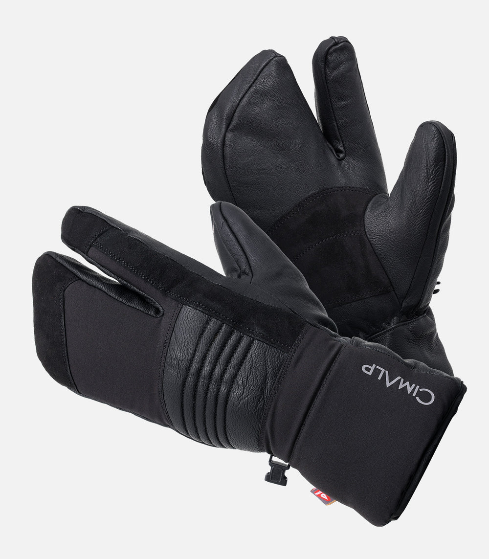 handschuhe ski Wasserdichte und warme 3-Finger-Skihandschuhe