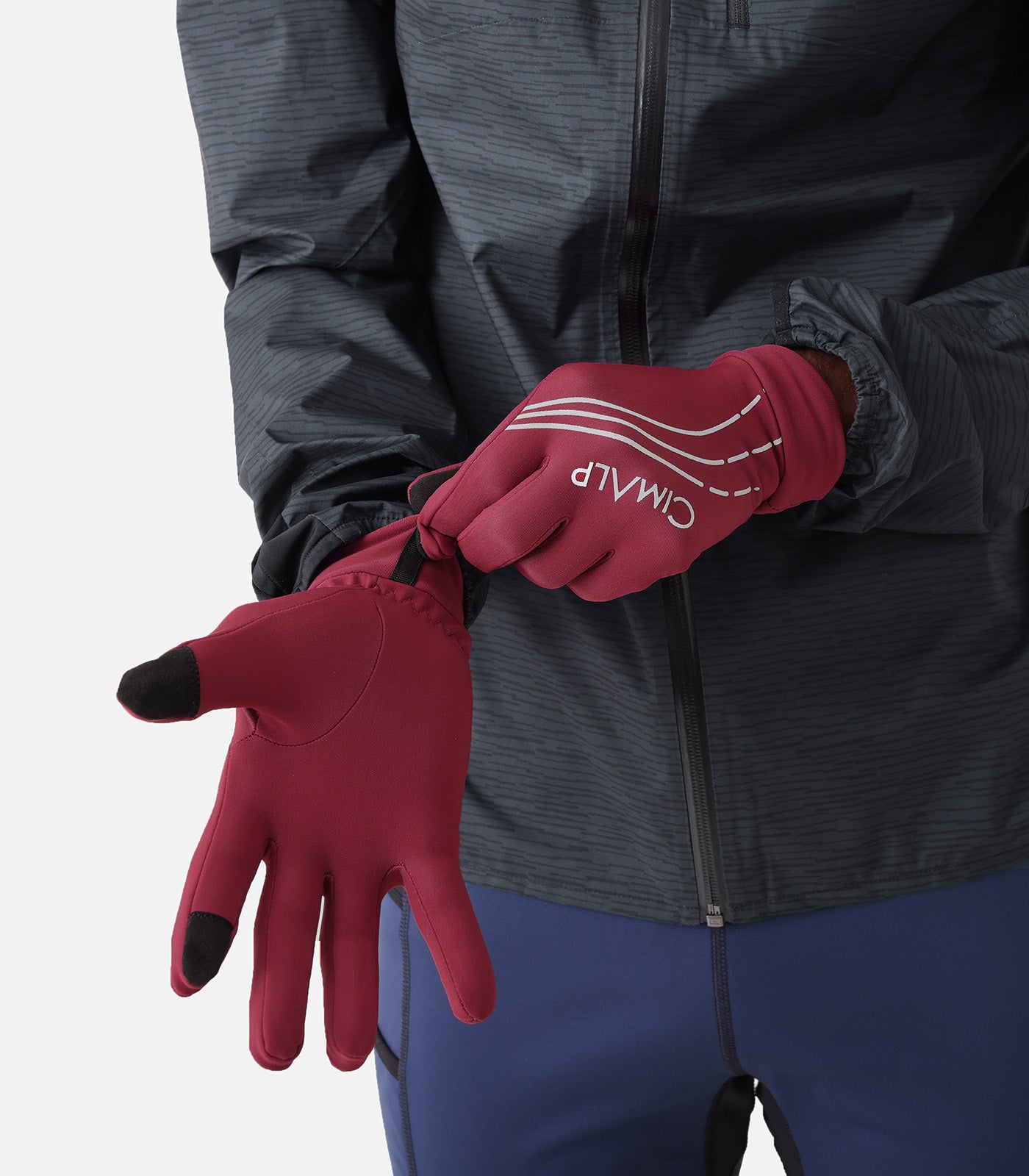 ärmel handschuhe Leichte taktile Thermische Trail-Handschuhe – Cimalp