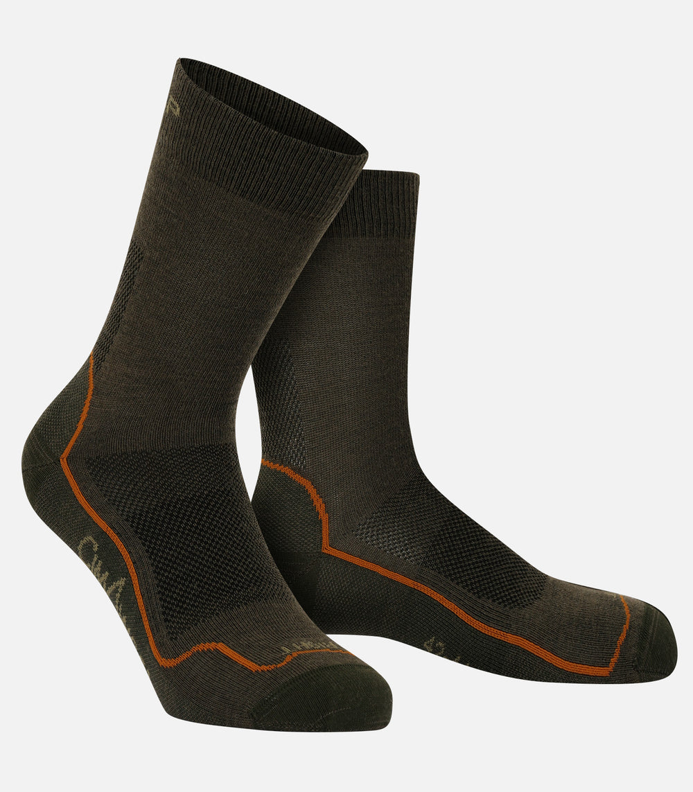 Calzini da escursionismo e trekking misto LIGHT WOOL
