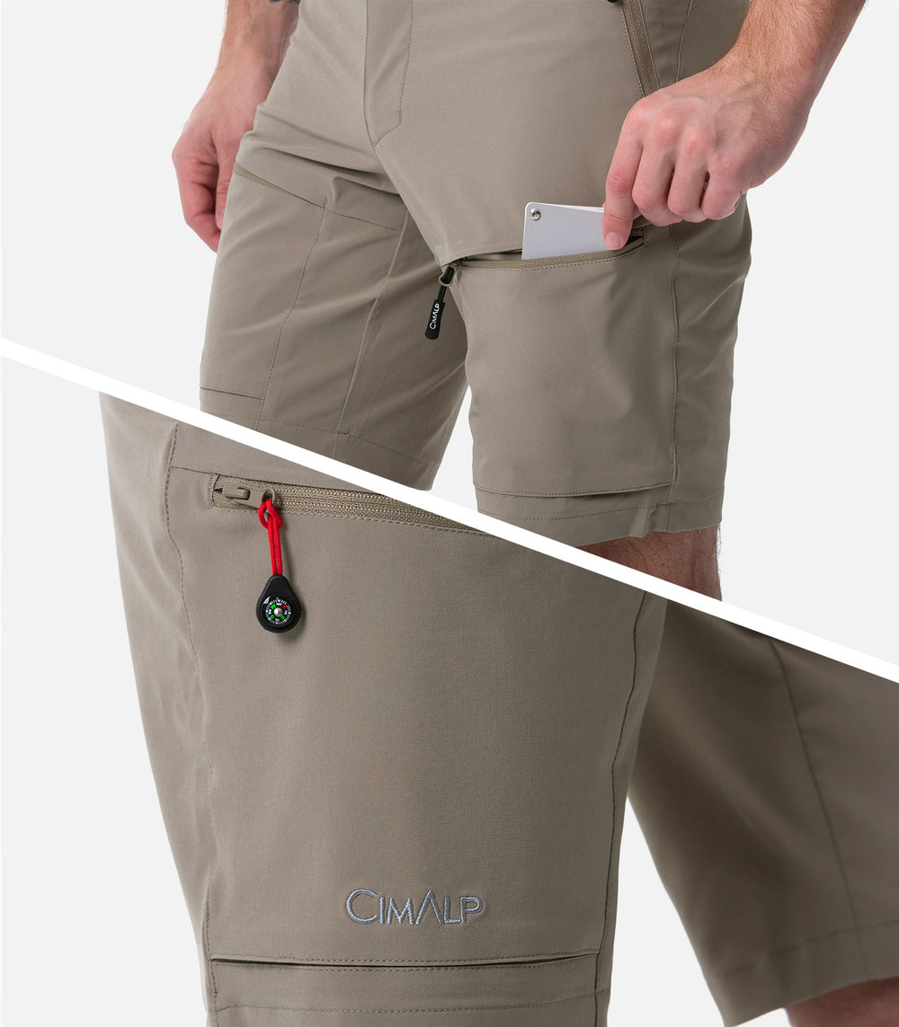 Shorts de randonnée et trek homme Homme GALIBIER MEDIUM 3 H