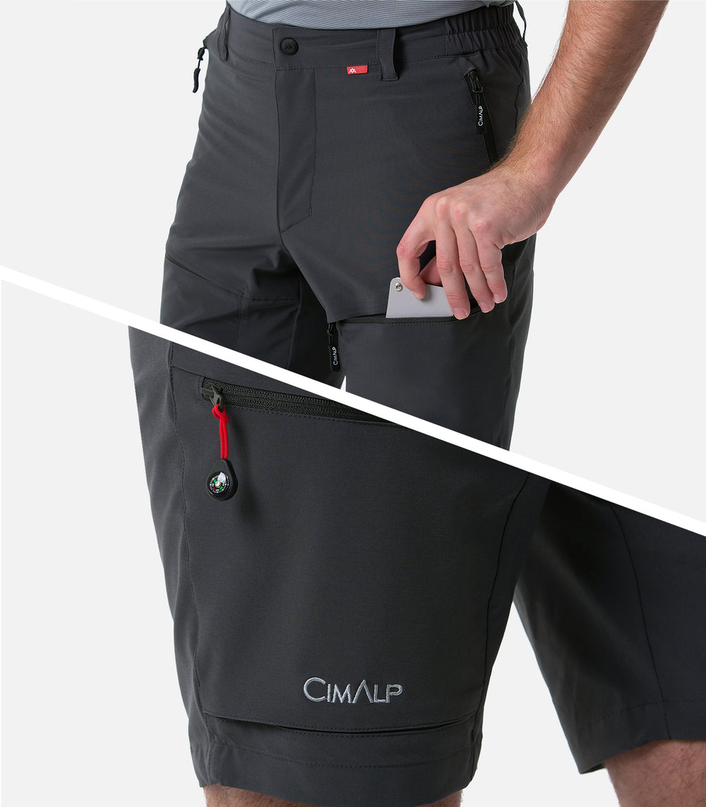 Shorts de randonnée et trek homme Homme GALIBIER MEDIUM 3 H