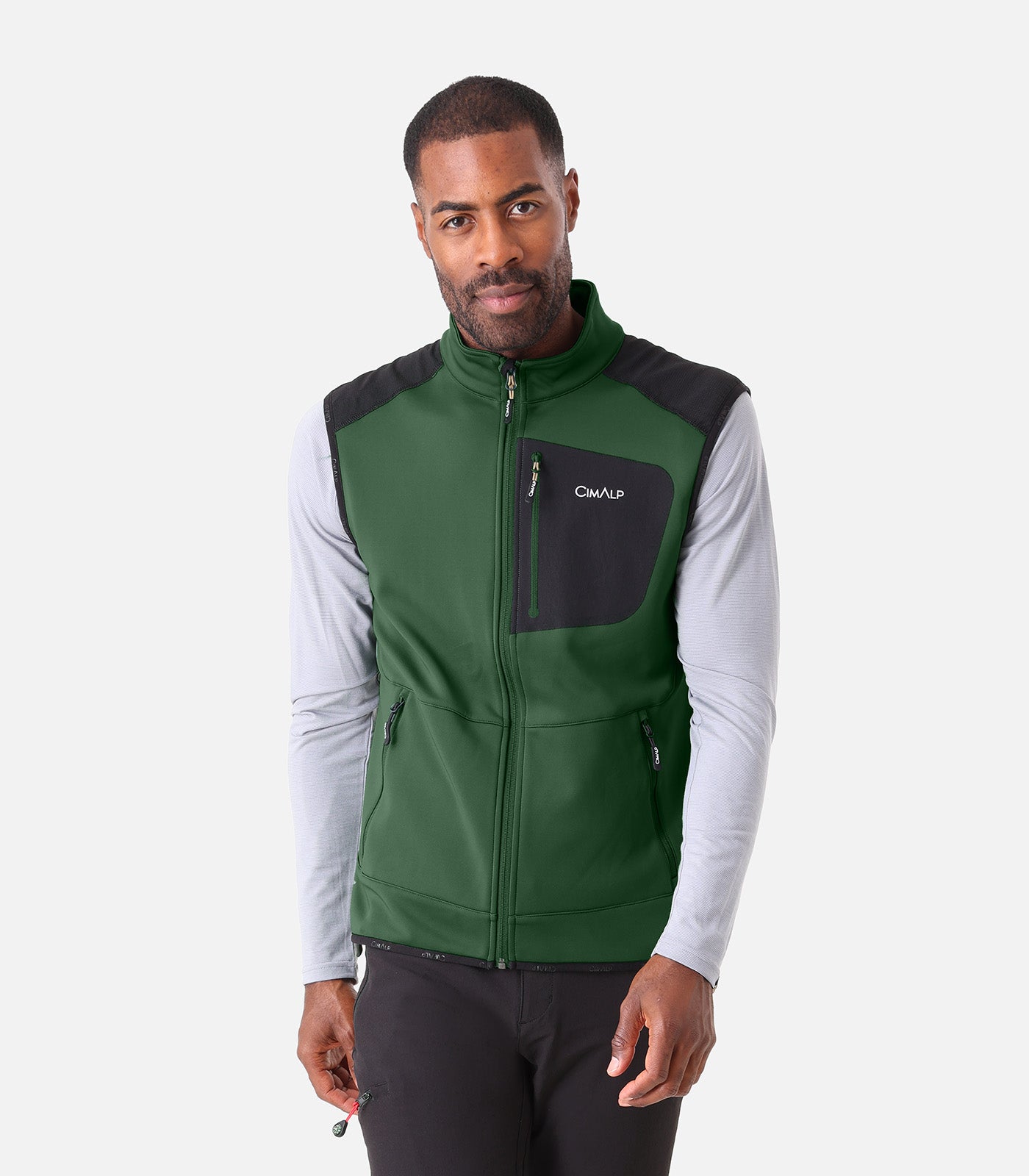 Men's extra-warm sleeveless fleece gilet – Cimalp