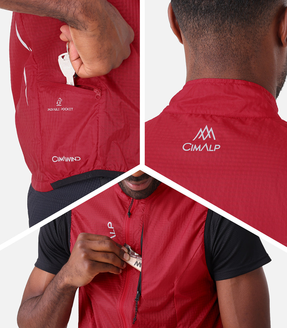 Vestes et gilets de randonnée sans manche Homme SKIN GILET 5 H