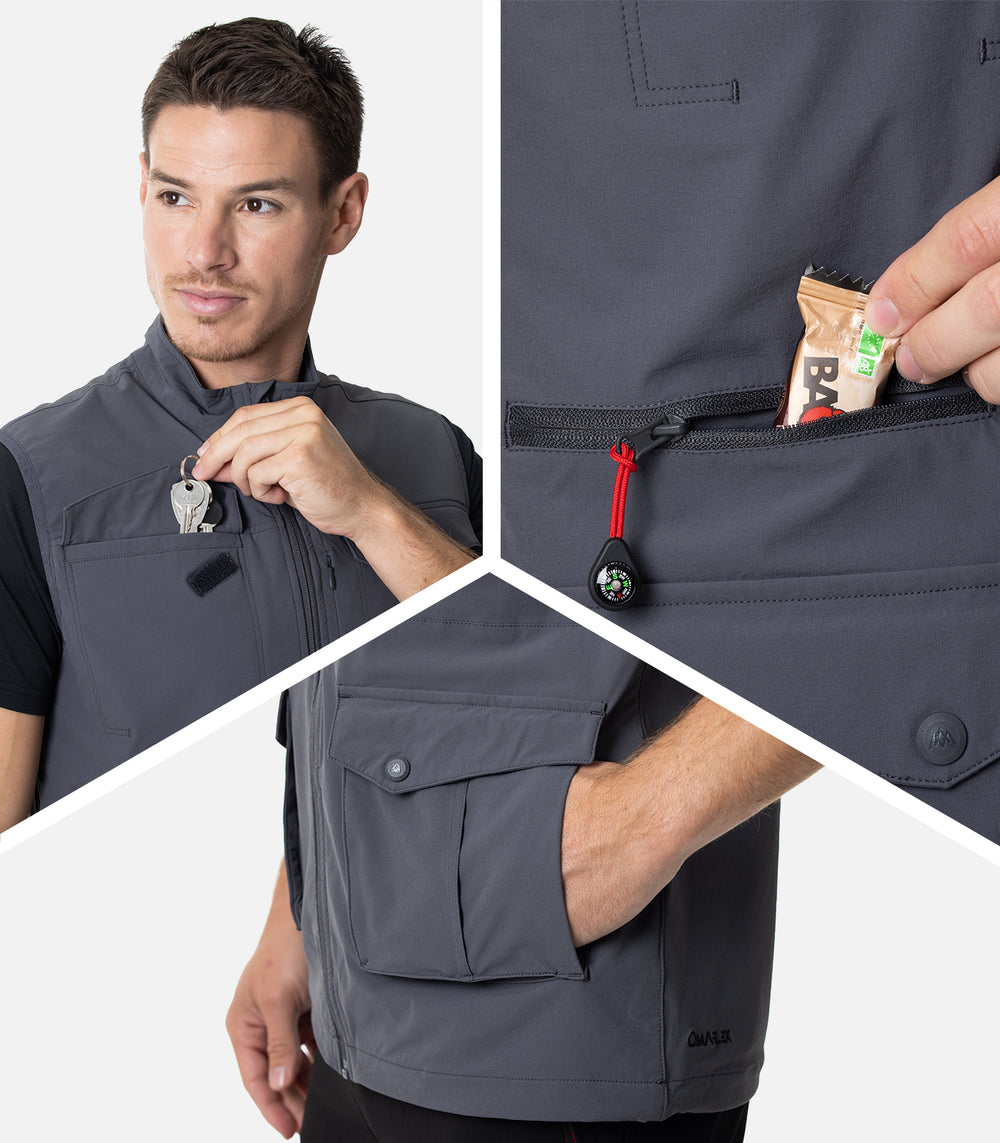 Vestes et gilets de randonnée sans manche Homme AYERS ROCK 3 H