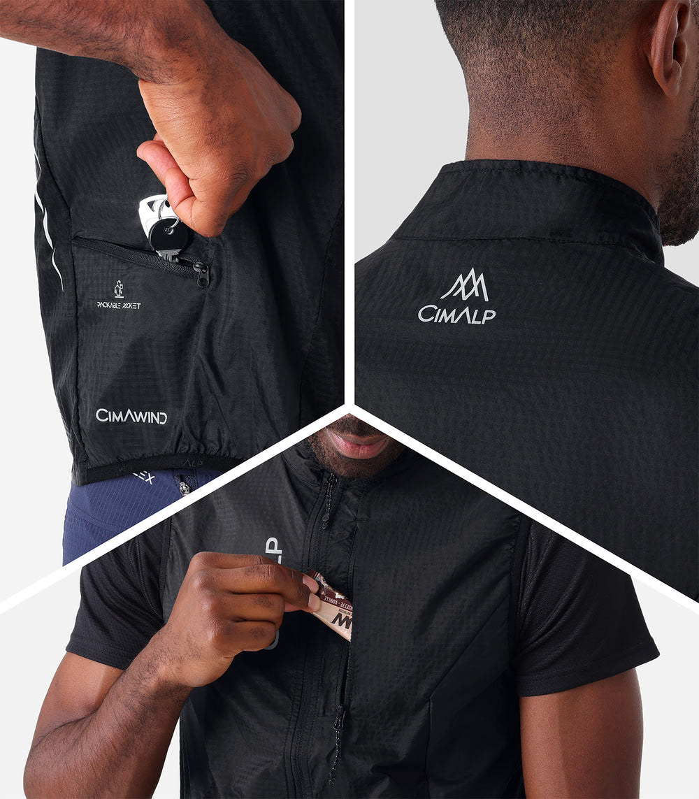 Vestes et gilets de randonnée sans manche Homme SKIN GILET 5 H