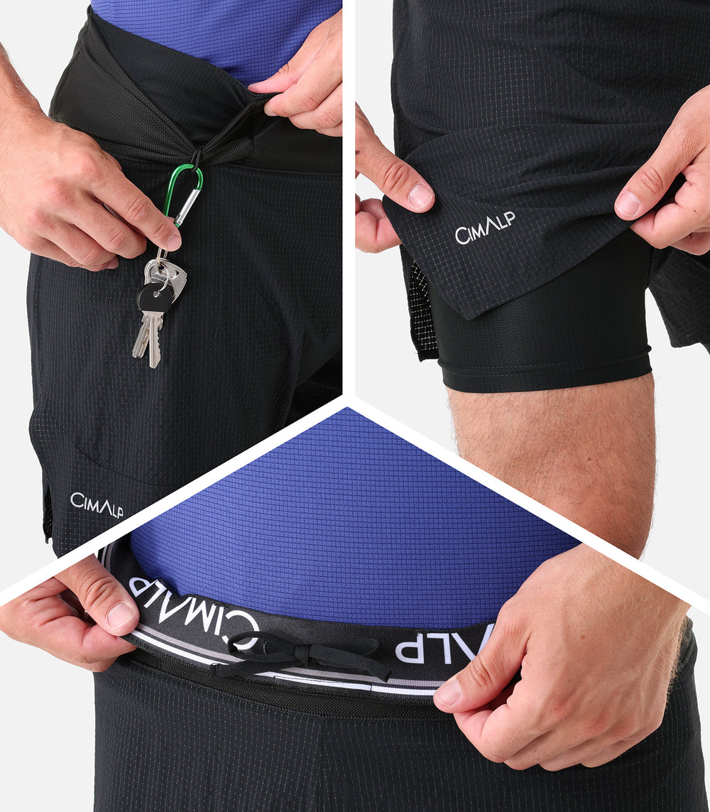 Shorts & Leggings für Trailrunning Herren LAVAREDO H