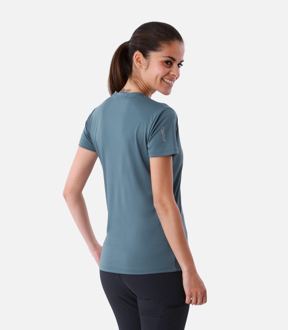 T.Shirt todos los deportes de montaña Mujer IMPRESSION F