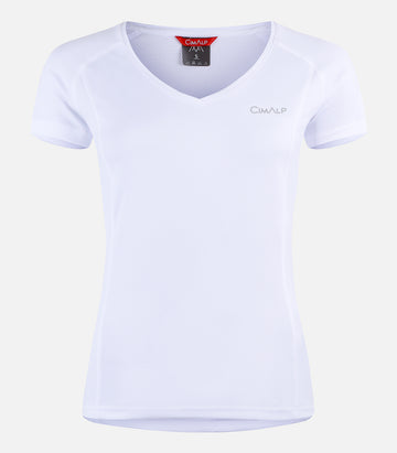T-shirt multisport ad asciugatura rapida CimaDry - Donna - VENTURI 6 F bianco - foto prodotto