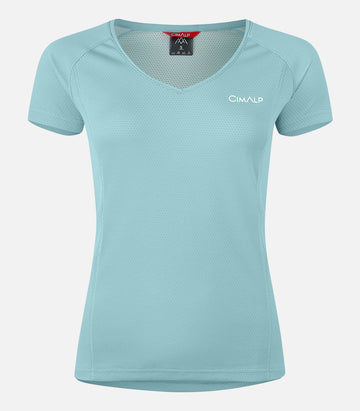 T-shirt multisport ad asciugatura rapida CimaDry - Donna - VENTURI 6 F turchese - foto prodotto