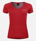 T-shirt multisport ad asciugatura rapida CimaDry - Donna - VENTURI 6 F rosso - foto prodotto