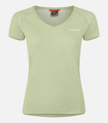 T-shirt multisport ad asciugatura rapida CimaDry - Donna - VENTURI 6 F verde - foto prodotto