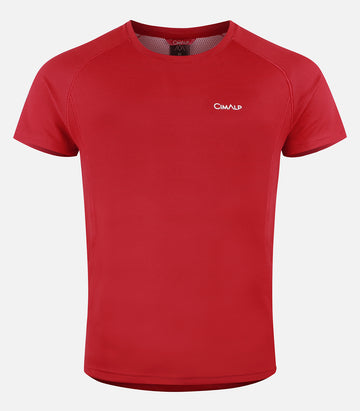 Quick-drying CimaDry® multi-sport t-shirt - Men - VENTURI 6 H Red - packshot