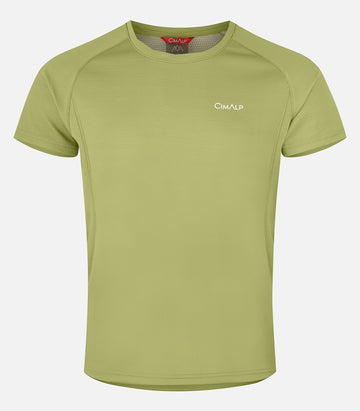 Quick-drying CimaDry® multi-sport t-shirt - Men - VENTURI 6 H Green - packshot