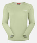 T-shirt manches longues séchage rapide - Femme - VENTURI LS 6 F Vert - packshot