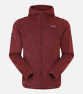 Warm hooded THERMOPOLAR® fleece jacket - Men - VERCORS 4 H Brown - packshot