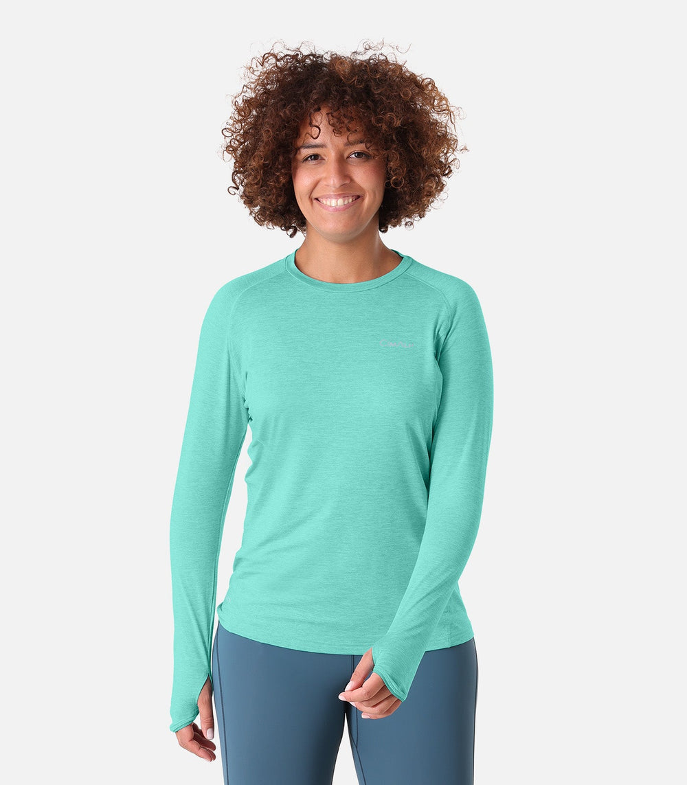 T.Shirt todos los deportes de montaña Mujer HUEZ F