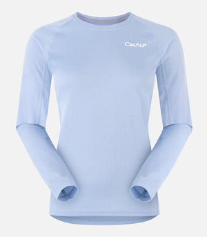 Thermounterwäsche mit CimaWarm® – Damen – WARM TOP 5 F Himmelblau – Produktfoto