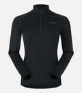 Base layer termico CimaWarm® - Donna - WARM ZIP 5 F nero - packshot