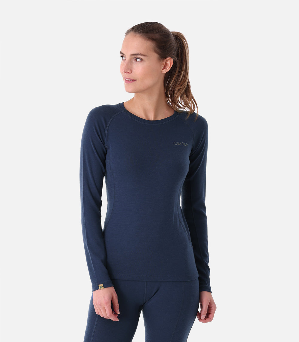 Thermal Base Layers Women WOOL TOP 240 F